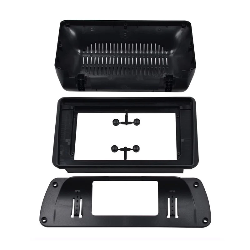 9 & 10.2 inch Universal Double Din Radio Fascia For Car / Truck / Motorhome / RV Dashboard Panel Mounting - Image 4