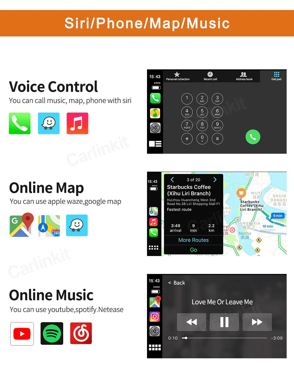 MirrorLink Android Auto Carplay Dongle Wired - Black - Image 4