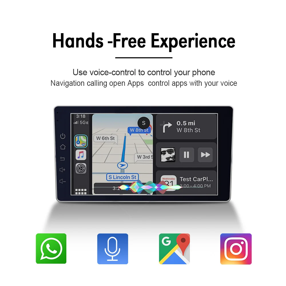 MirrorLink Android Auto Carplay Dongle Wired - Black - Image 7