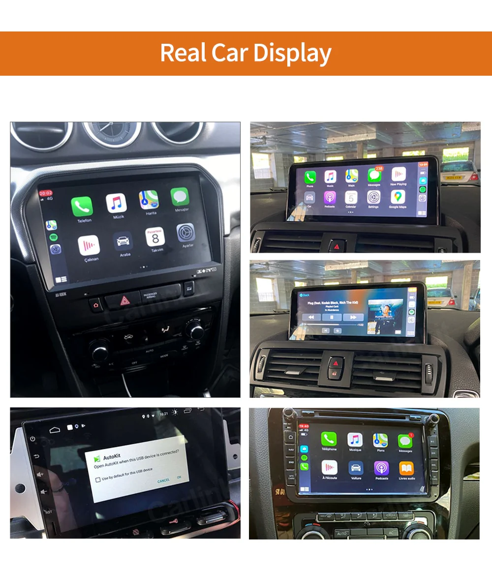 MirrorLink Android Auto Carplay Dongle Wired - Black - Image 9