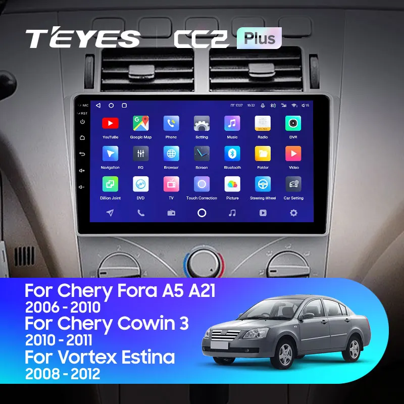 Chery Fora A5 A21 (2006-2010) / Cowin 3 A21 (2010-2011) / Vortex Estina (2008-2012)