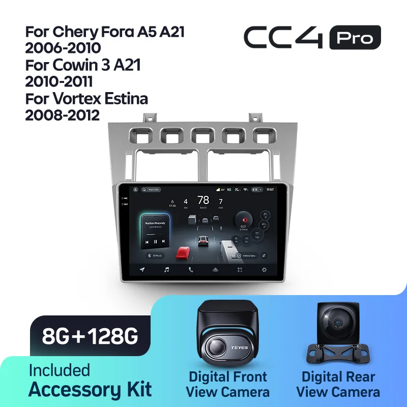 Chery Fora A5 A21 (2006-2010) / Cowin 3 A21 (2010-2011) / Vortex Estina (2008-2012) - Image 9