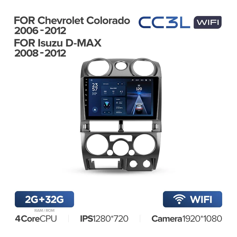 Chevrolet Colorado (2006-2012) / Isuzu D-MAX MU-71 (2008-2012) - Image 4