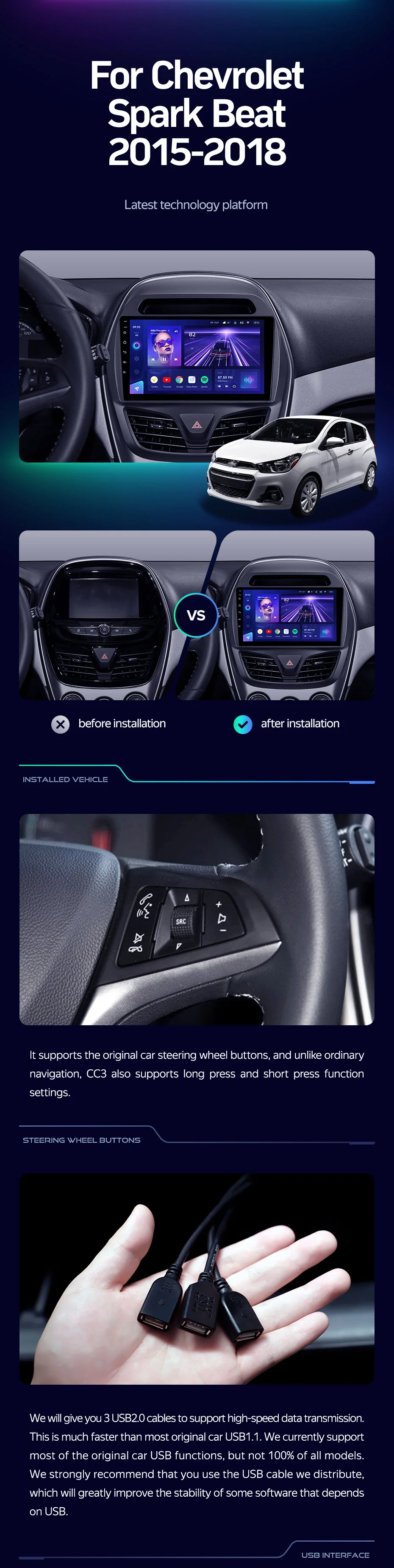Chevrolet Spark Beat (2015-2018) - Image 3