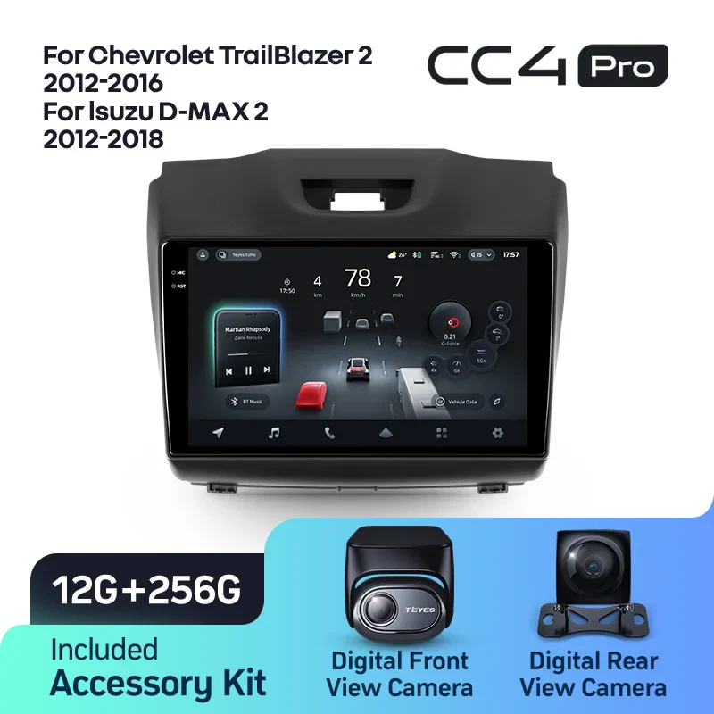 Chevrolet TrailBlazer 2 (2012-2016) / Isuzu D-MAX 2 (2012-2018) - Image 7