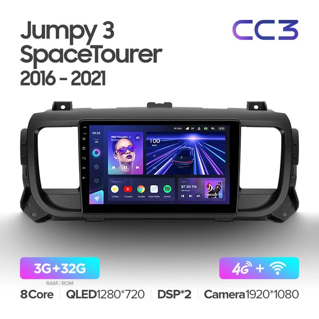 Citroen Jumpy III 3 / SpaceTourer I 1 / Peugeot Expert III 3 / Peugeot Traveller (2016-2021) - Image 4