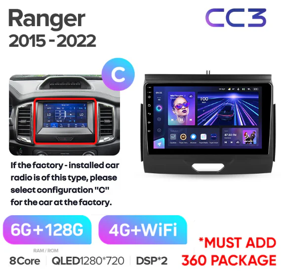 Ford Ranger P703 / PX2 Xii / Everest (2015-2022) - Image 11