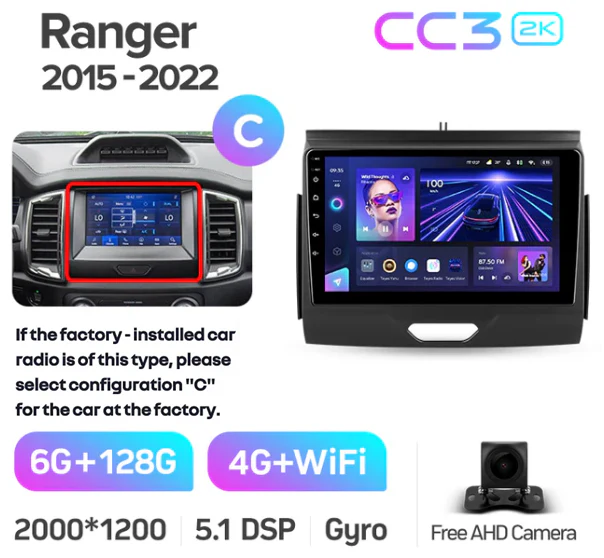 Ford Ranger P703 / PX2 Xii / Everest (2015-2022) - Image 14