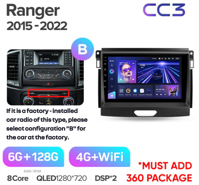 Ford Ranger P703 / PX2 Xii / Everest (2015-2022) - Image 16