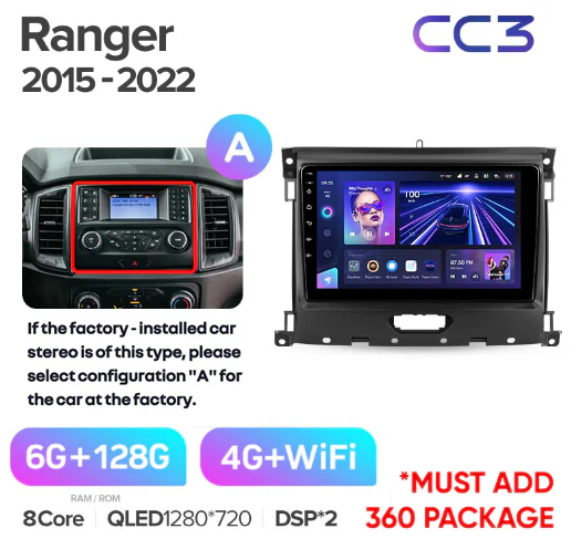 Ford Ranger P703 / PX2 Xii / Everest (2015-2022) - Image 6