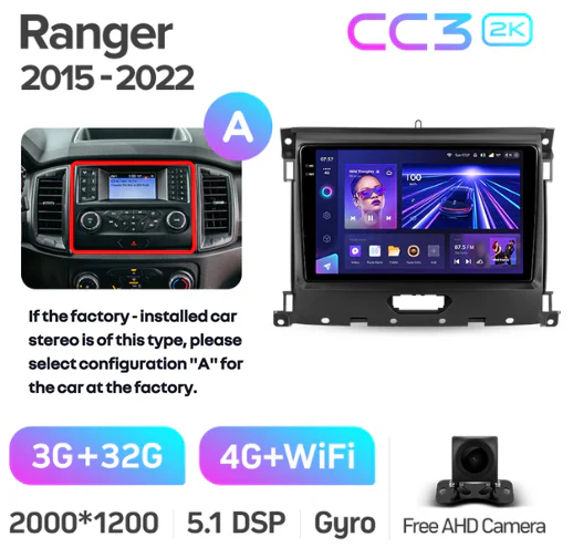 Ford Ranger P703 / PX2 Xii / Everest (2015-2022) - Image 7