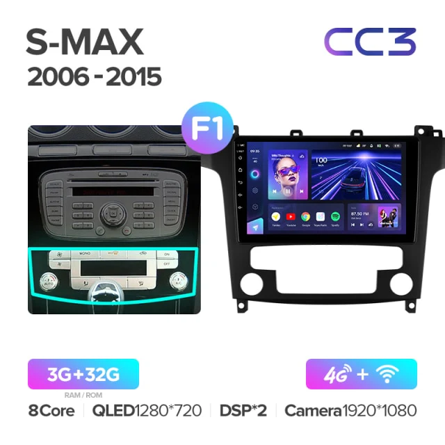 Ford S-MAX S MAX 1 / Galaxy (2006-2015) - Image 4