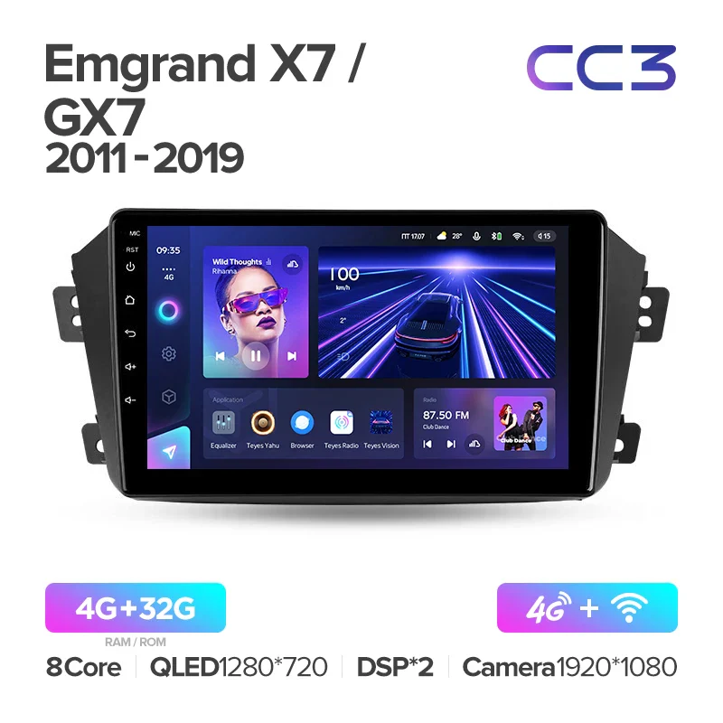 Geely Emgrand X7 1 GX7 EX7 (2011-2019) - Image 4