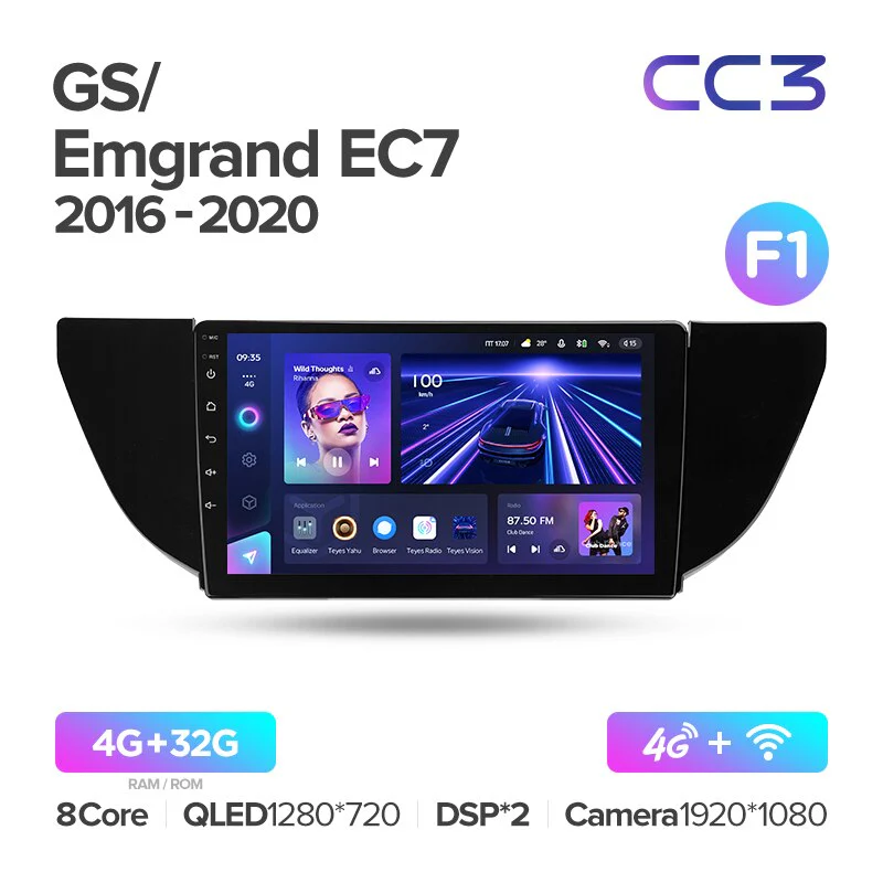 Geely GS (2016 - 2020) / Emgrand EC7 1 (2018-2020) - Image 4