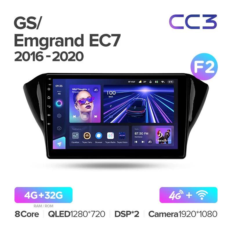 Geely GS (2016 - 2020) / Emgrand EC7 1 (2018-2020) - Image 4