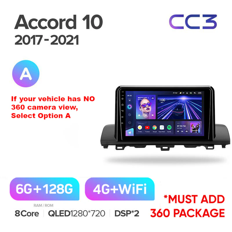 Honda Accord 10 CV X (2017-2021) - Image 5