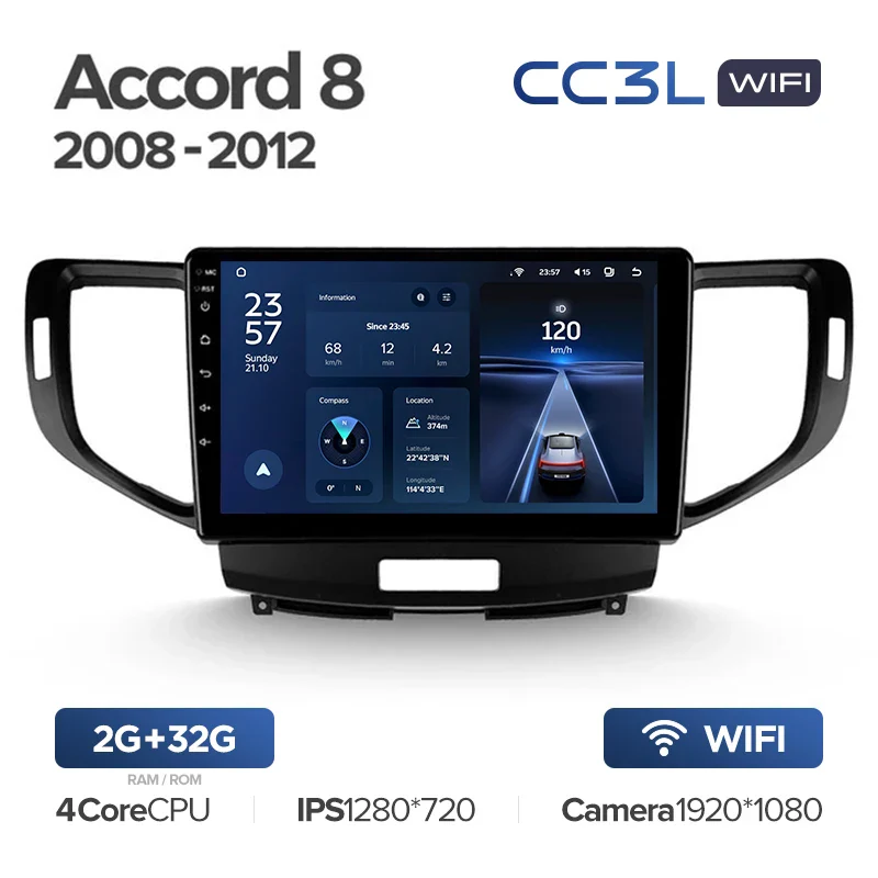 Honda Accord 8 / Acura TSX (2008-2012) F1 - Image 4
