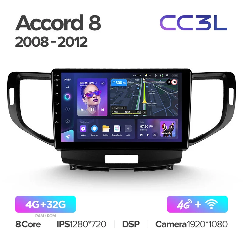 Honda Accord 8 / Acura TSX (2008-2012) F1 - Image 5