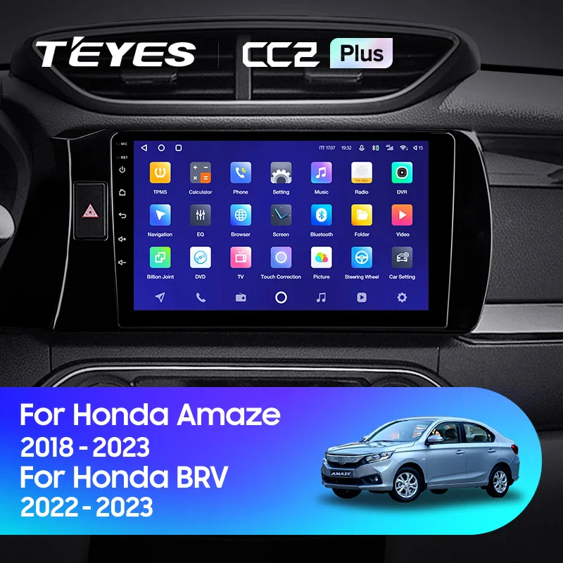Honda Amaze (2018-2023) / BRV (2022-2023) Left Hand Drive