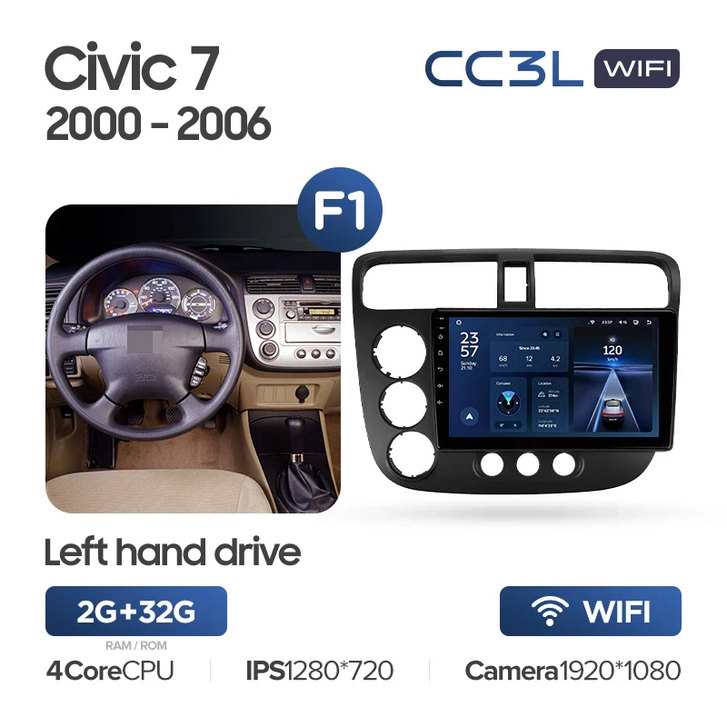 Honda Civic 7 LHD RHD (2000-2006) - Image 12