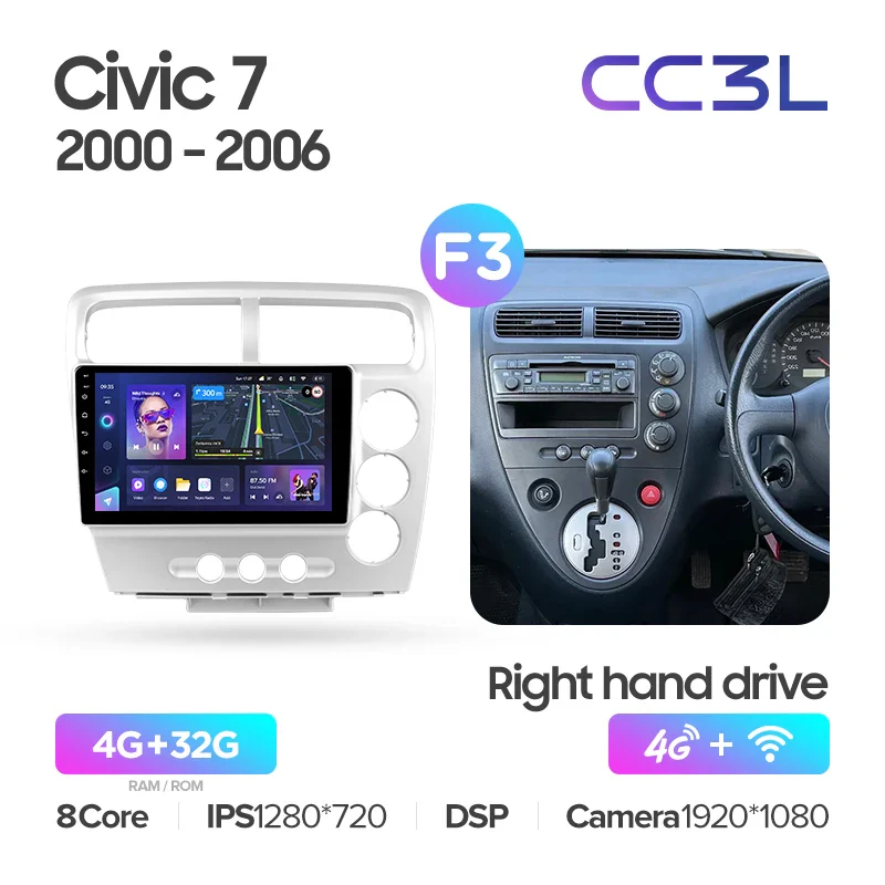Honda Civic 7 LHD RHD (2000-2006) - Image 15