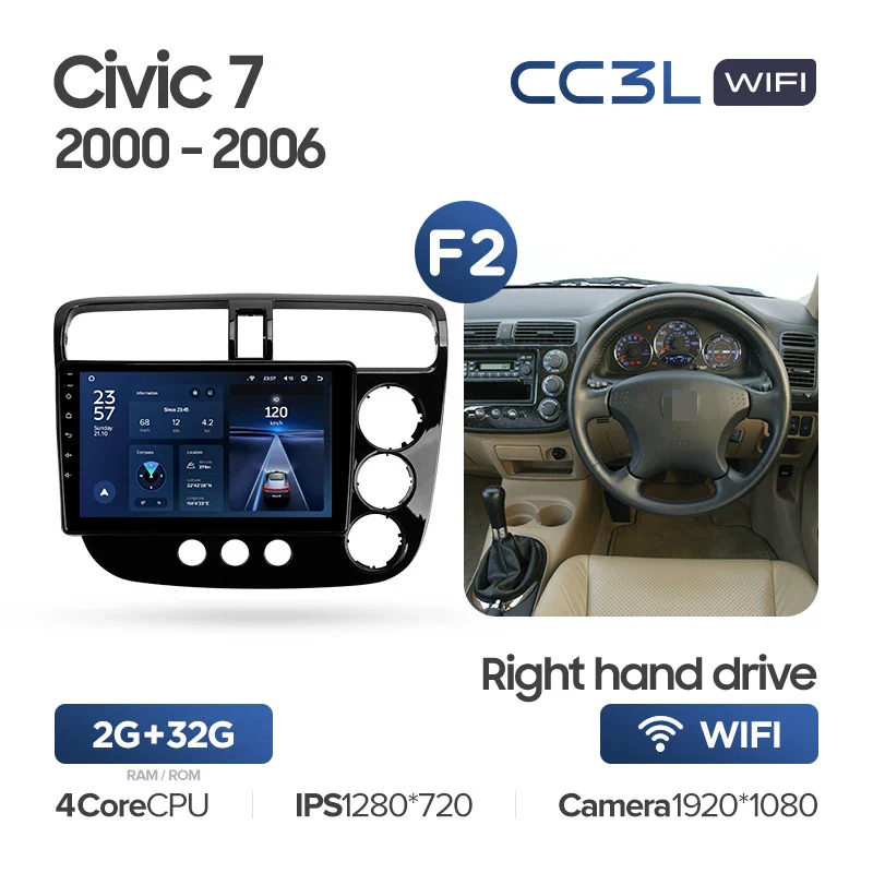Honda Civic 7 LHD RHD (2000-2006) - Image 8