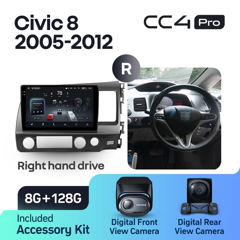 Honda Civic 8 FK FN (2005-2012) Right hand drive - Image 7