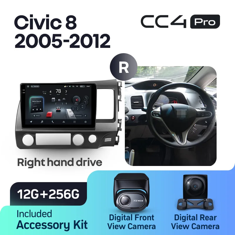 Honda Civic 8 FK FN (2005-2012) Right hand drive - Image 9