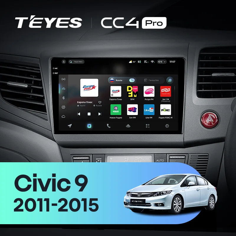 Honda Civic 9 FB FK FD (2011-2015) Right hand drive