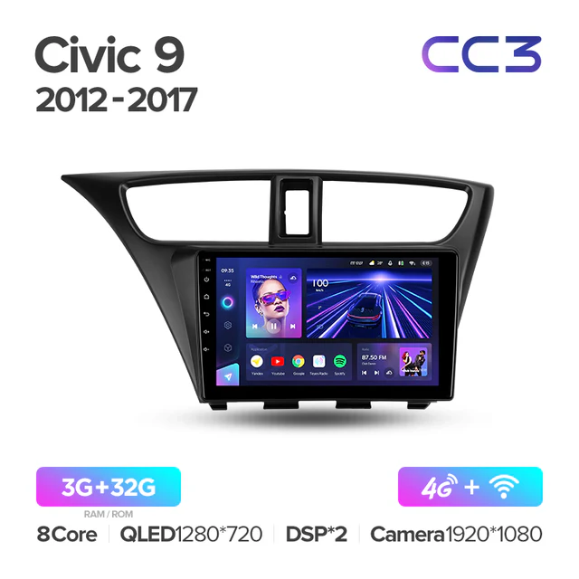 Honda Civic 9 FK FB (2012-2017) Left Hand Driver - Image 4