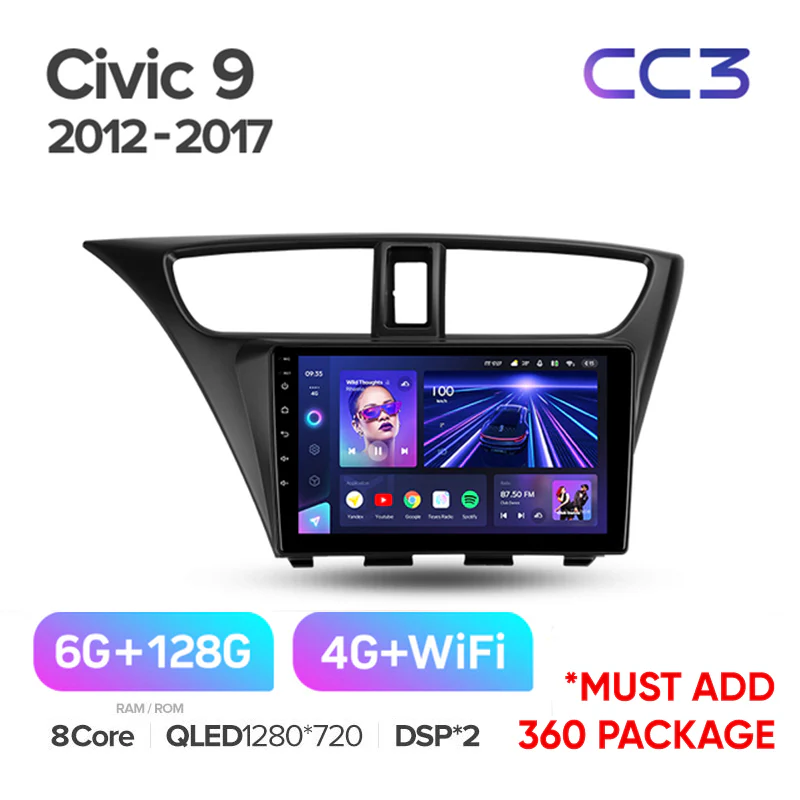 Honda Civic 9 FK FB (2012-2017) Left Hand Driver - Image 5