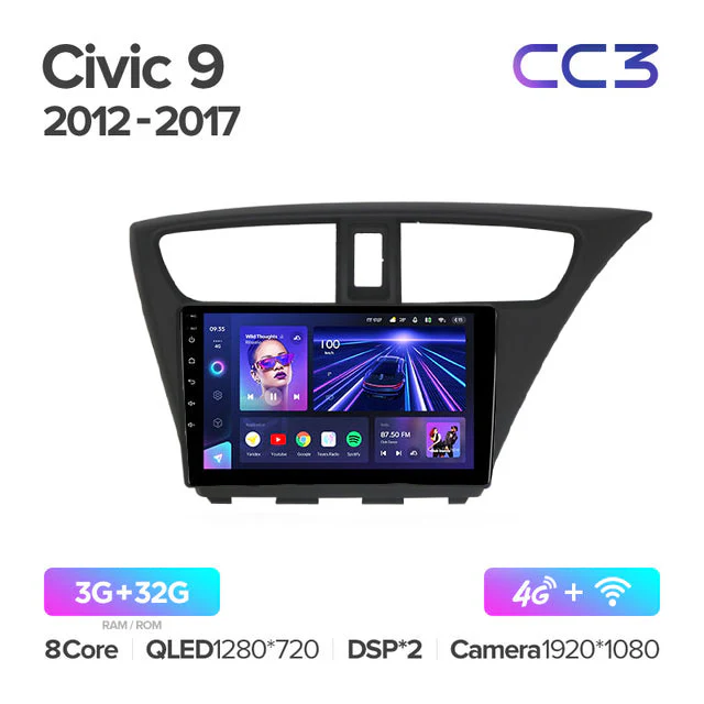 Honda Civic 9 FK FB (2012-2017) Right Hand Driver - Image 4