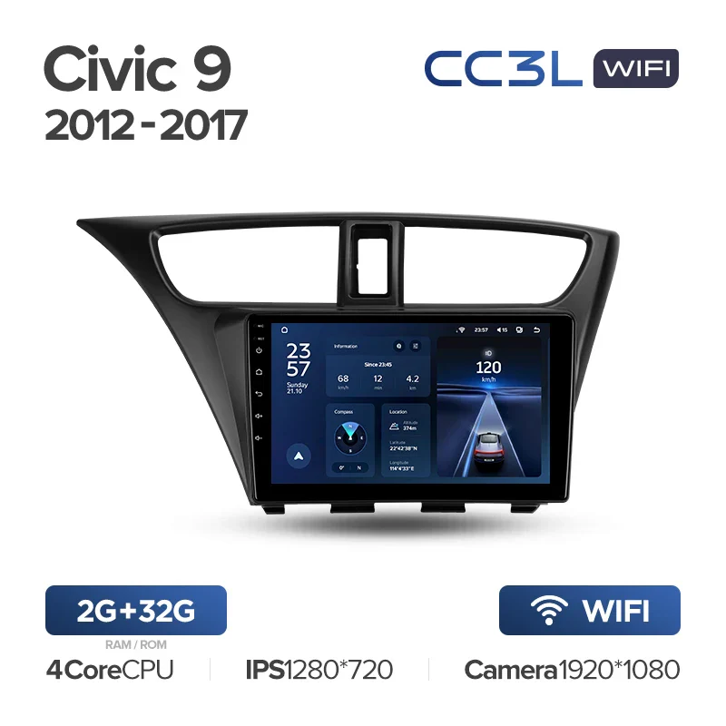 Honda Civic 9 FK FB (2012-2017) Left Hand Drive - Image 4
