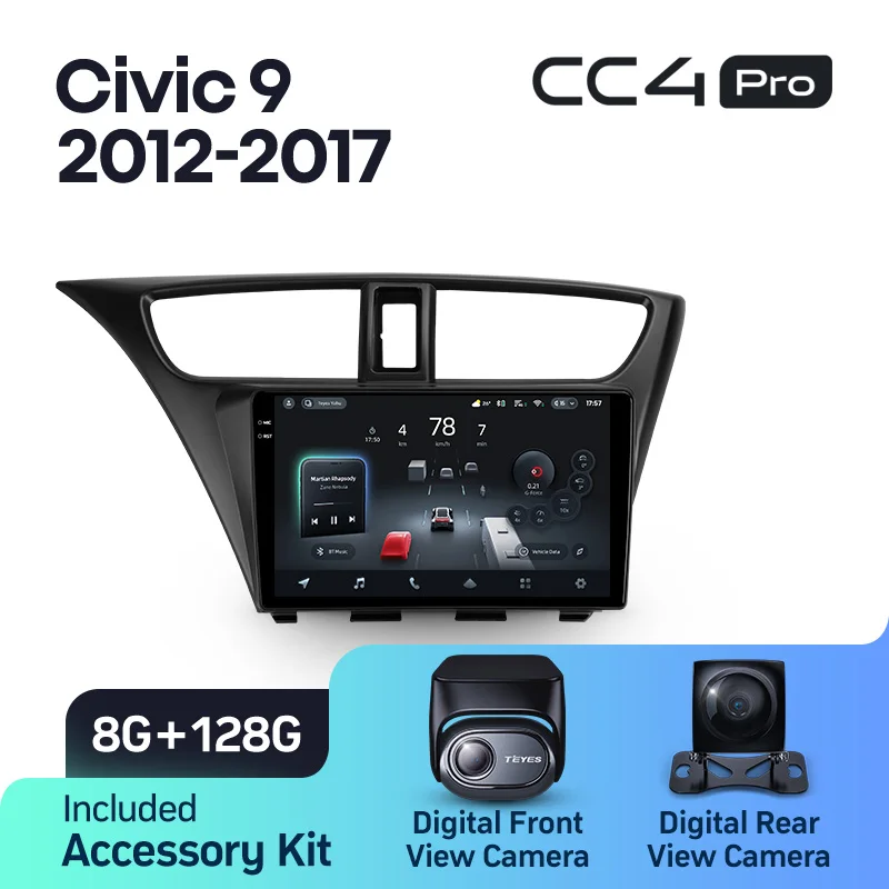 Honda Civic 9 FK FB (2012-2017)  Left Hand Drive - Image 8