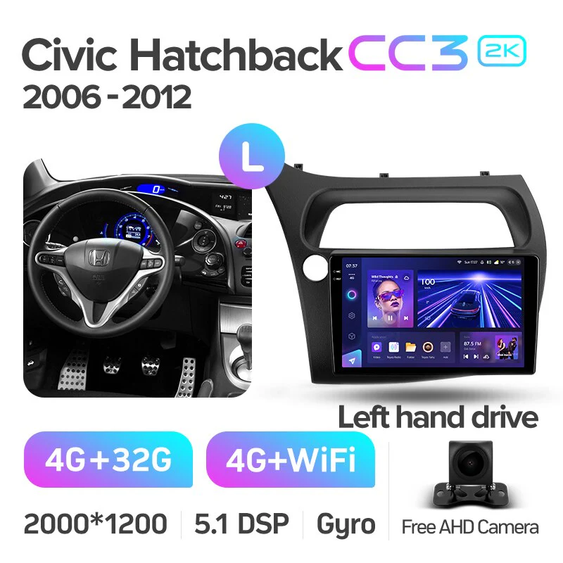 Honda Civic Hatchback (2006-2012) Left Hand Drive - Image 6