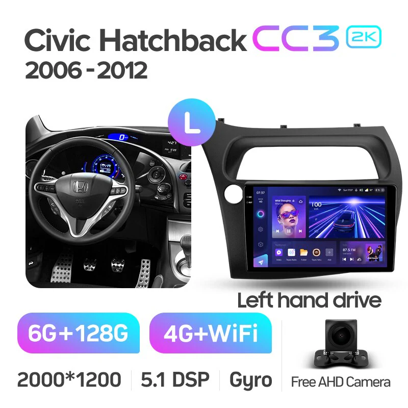 Honda Civic Hatchback (2006-2012) Left Hand Drive - Image 8