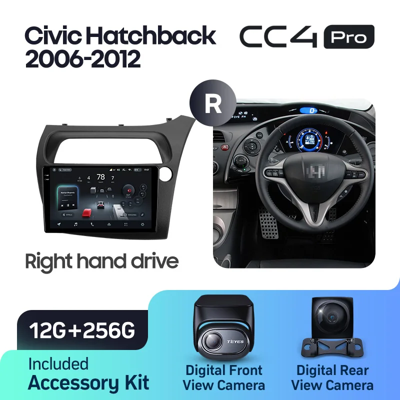 Honda Civic Hatchback (2006-2012) Right hand drive - Image 10