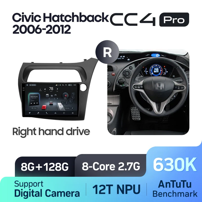 Honda Civic Hatchback (2006-2012) Right hand drive - Image 7