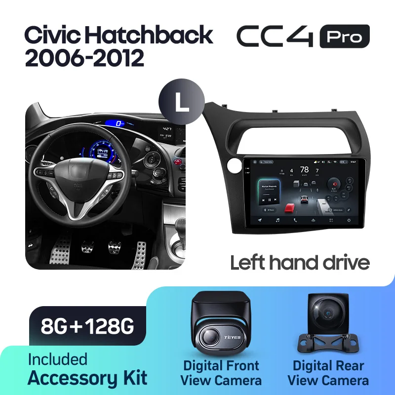 Honda Civic Hatchback (2006-2012) Left Hand Drive - Image 10