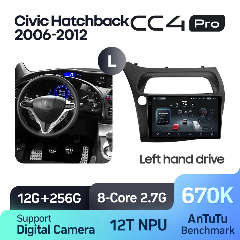 Honda Civic Hatchback (2006-2012) Left Hand Drive - Image 7