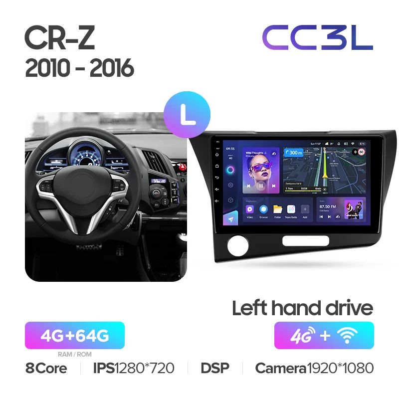 Honda CR-Z 1 CRZ (2010-2016) RHD & LHD - Image 9
