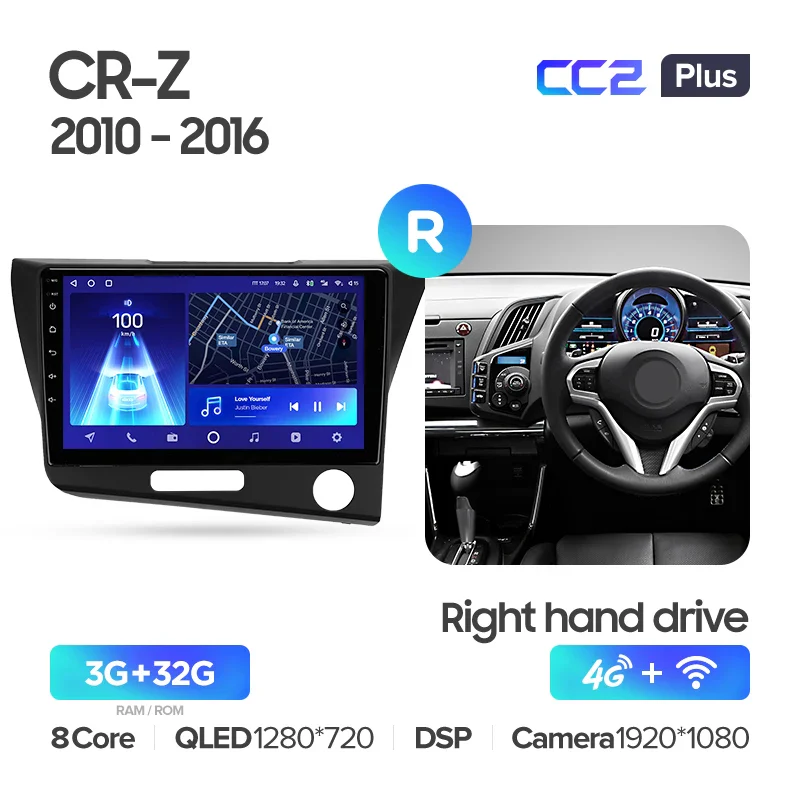 Honda CR-Z 1 CRZ (2010-2016) RHD & LHD - Image 4