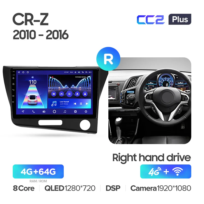 Honda CR-Z 1 CRZ (2010-2016) RHD & LHD - Image 5
