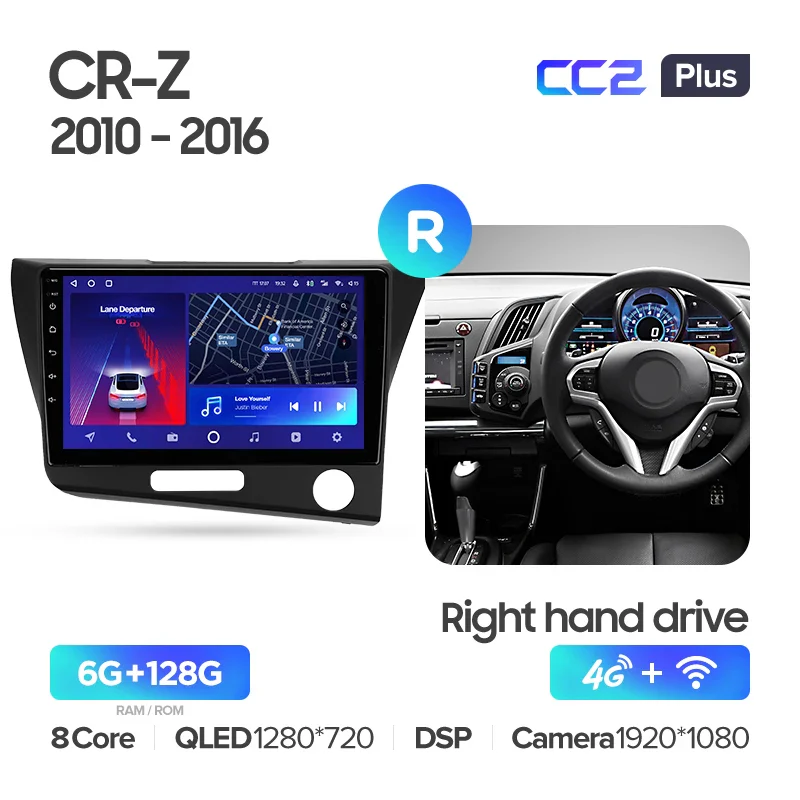 Honda CR-Z 1 CRZ (2010-2016) RHD & LHD - Image 6
