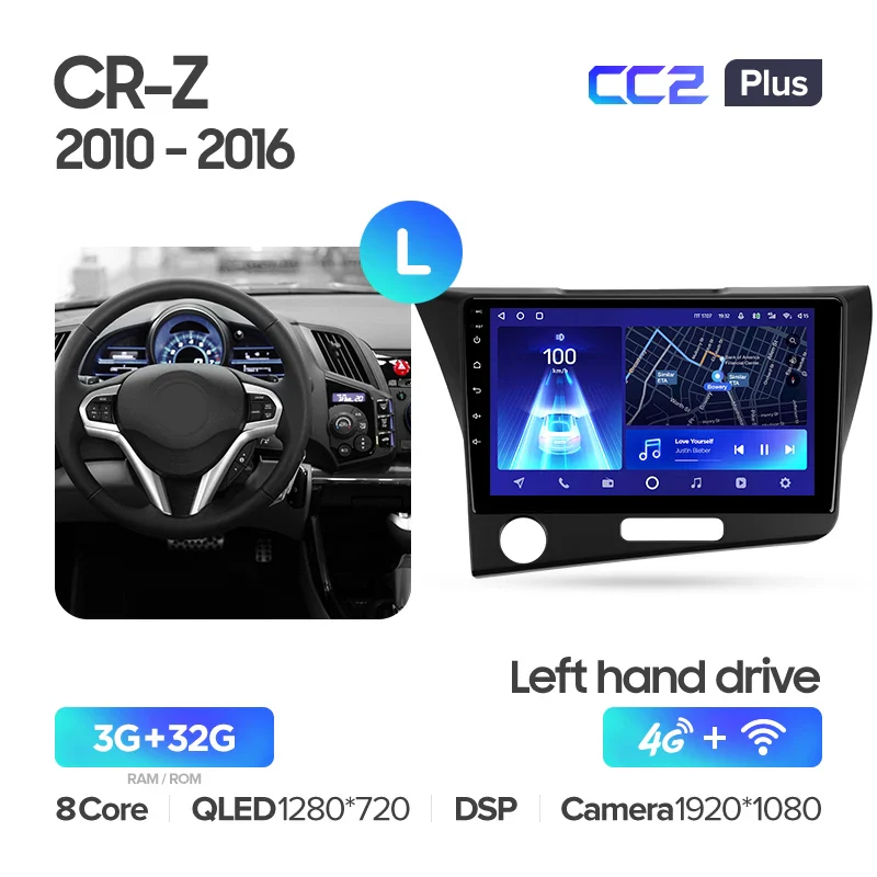 Honda CR-Z 1 CRZ (2010-2016) RHD & LHD - Image 7