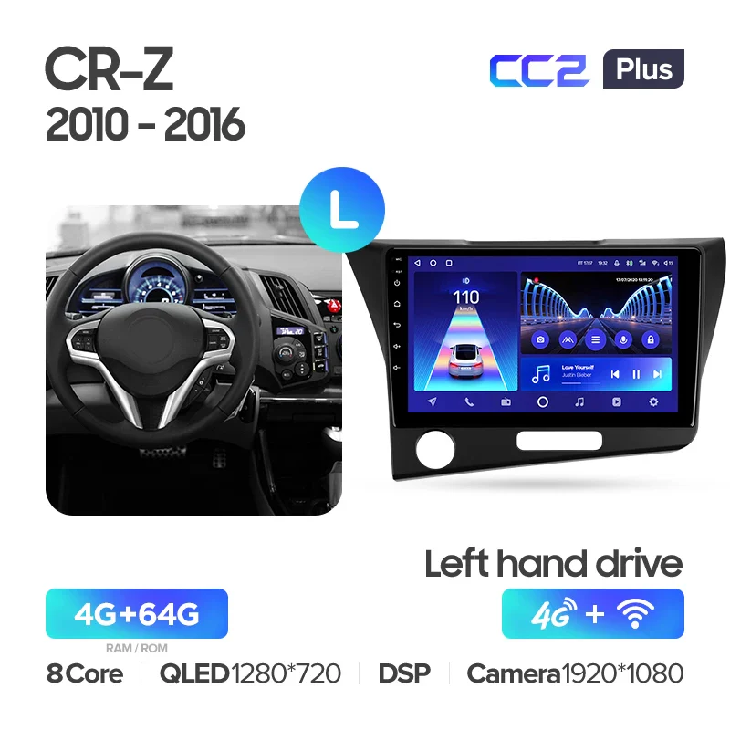 Honda CR-Z 1 CRZ (2010-2016) RHD & LHD - Image 8