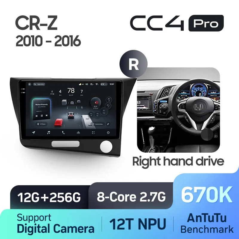 Honda CR-Z 1 CRZ LHD RHD (2010-2016) - Image 9