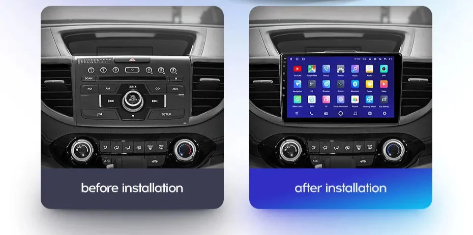 Honda CRV CR-V 4 RM RE (2011-2018) 10.2" Screen - Image 2