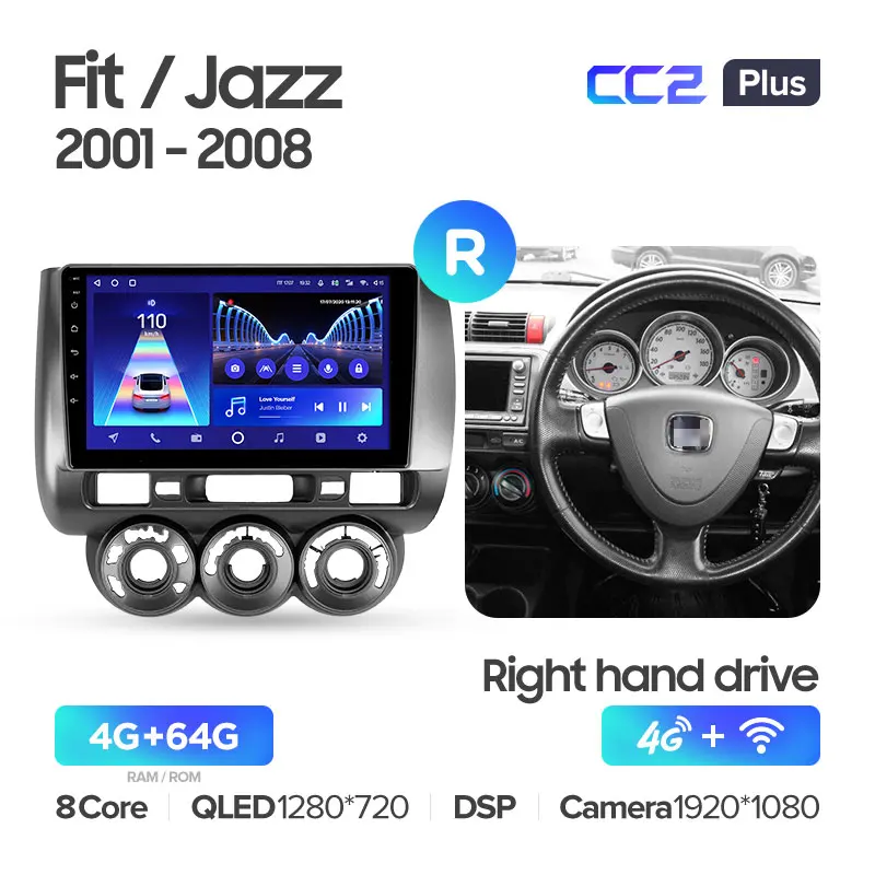 Honda Fit GD (2001-2008) / Jazz GD Right hand drive - Image 7