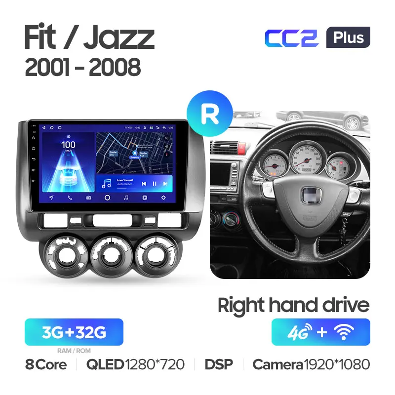 Honda Fit GD (2001-2008) / Jazz GD Right hand drive - Image 8